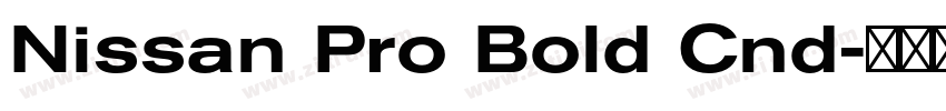 Nissan Pro Bold Cnd字体转换 Nissan Pro Bold Cnd字体转换